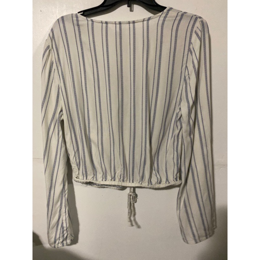 Crop shirt long sleeve